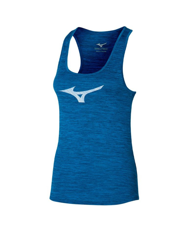 Camiseta de Running Mizuno Impulse Core Rb Mujer Azul