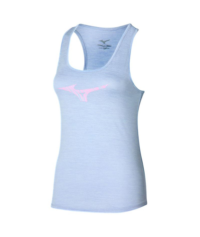 Camiseta by Running Mizuno Impulse Core Rb Mulher Blue