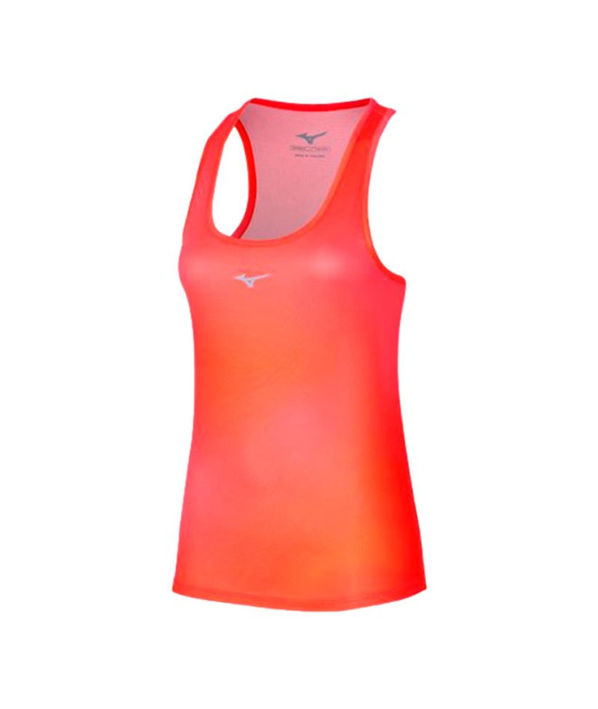 Camiseta by Running Mizuno Impulse Core Graphic Mulher Orange