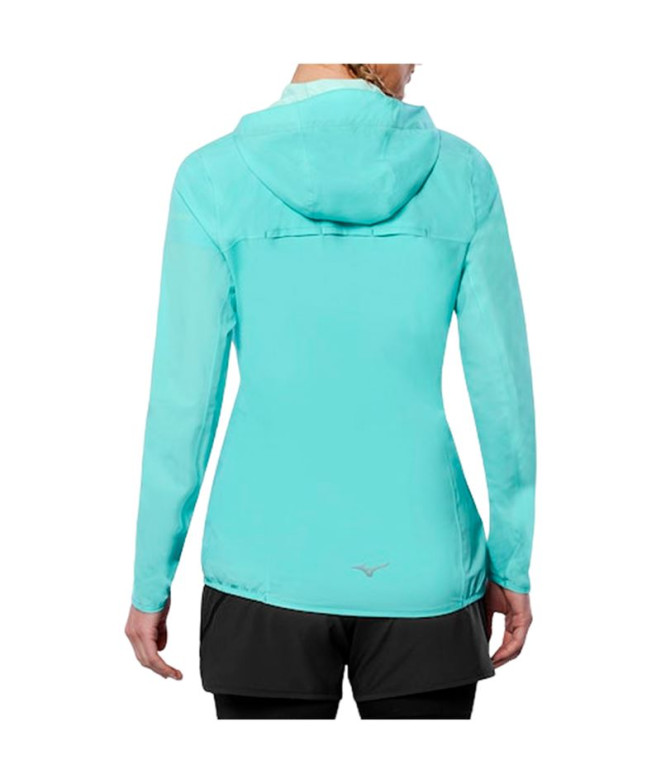 Veste de Trail Mizuno 20K Er Femme Vert
