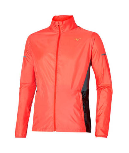 Veste de Running Mizuno Aero Homme Orange