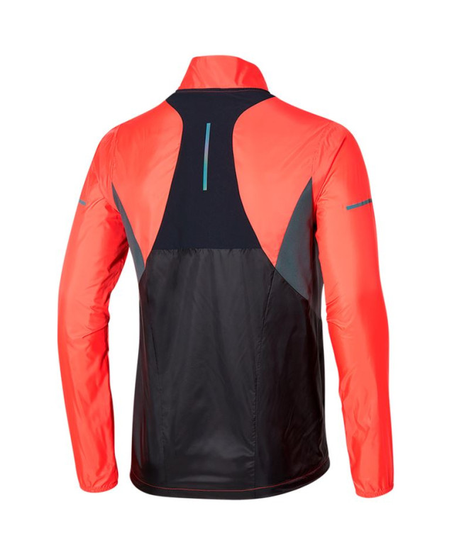 Chaqueta de Running Mizuno Aero Hombre Naranja