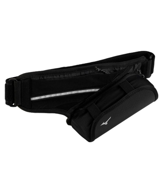 Sac banane de Running Mizuno Pochette pour bouteille à la taille Noir Unisexe