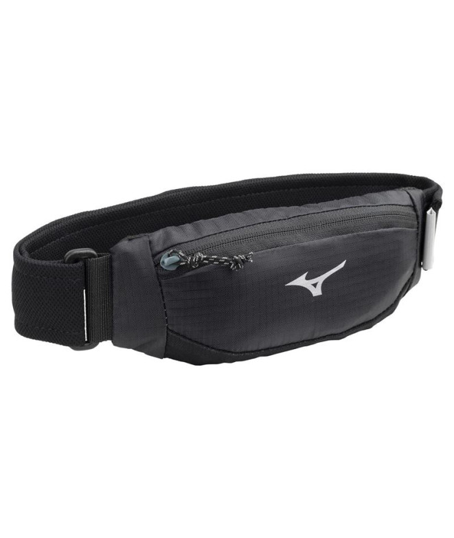 Bolsa de cintura de Running Mizuno Bolsa de cintura M Preto Unissex