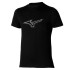 Camiseta de Fitness Mizuno RB Logo Negro Hombre