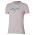 T-shirt par Running Mizuno Athletics Rb Homme Grey