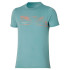 Camiseta de Running Mizuno Athletics Graphic Hombre Gris