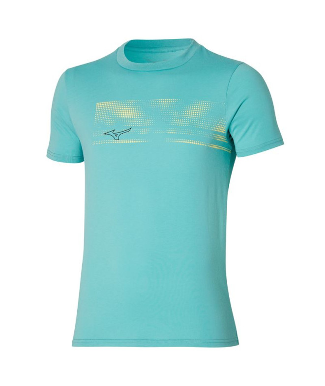 T-shirt par Running Mizuno Athletics Graphic Homme Green