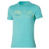 Camiseta de Running Mizuno Athletics Graphic Hombre Verde
