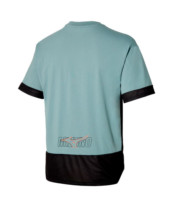 Camiseta De Running Mizuno Athletics Mesh Homem...