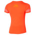 Camiseta de Running Mizuno Athletics Mizuno Mujer Naranja