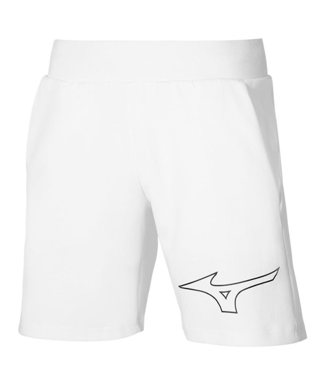 Pantalones de Running Mizuno Athletics Rb Half Hombre Blanco