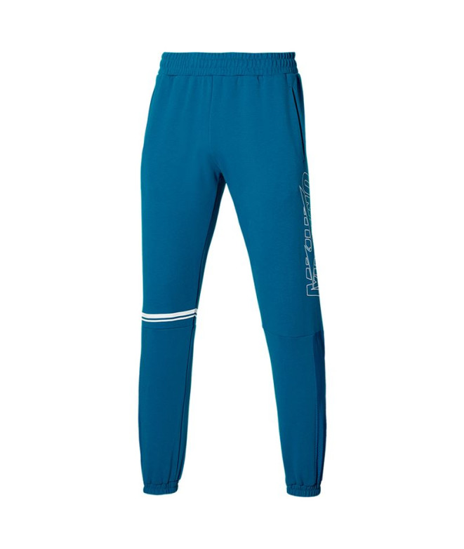 Pantalons de Fitness Mizuno Athlétisme Homme Bleu