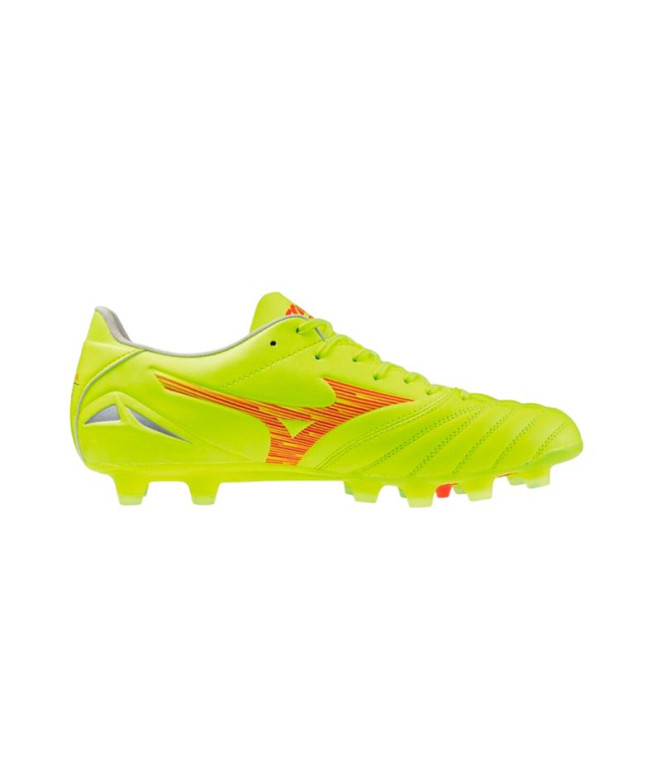 Botas de fútbol Mizuno Morelia Neo Iv Pro Amarillo Neón