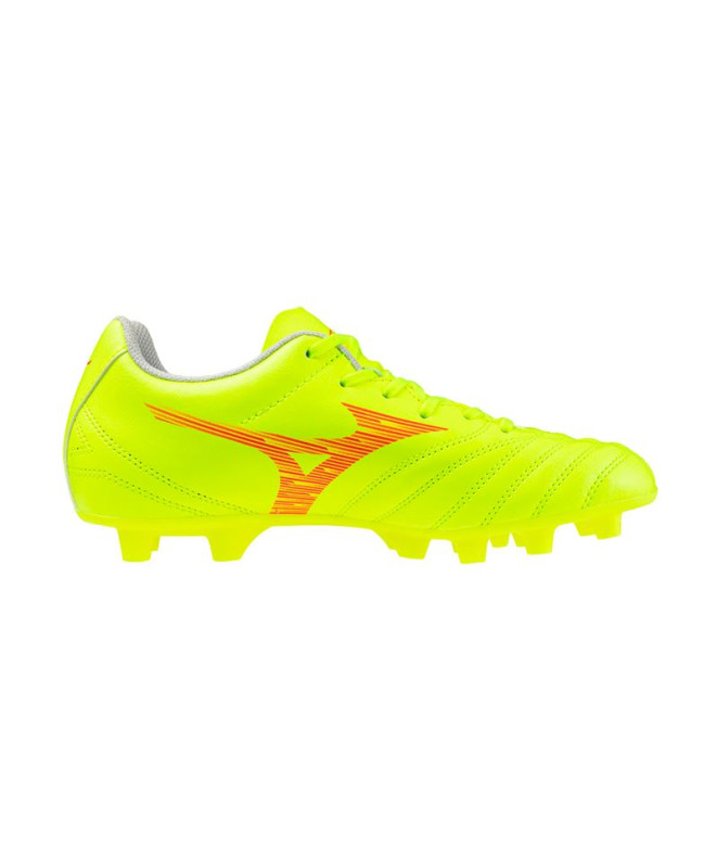 Botas de fútbol Mizuno Monarcida Neo Iii Select Infantil Amarillo Neón