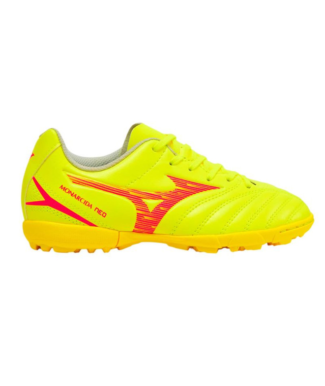 Zapatillas de fútbol sala Mizuno Monarcida Neo Iii Select  Infantil Amarillo Neón