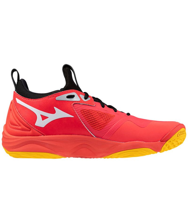 Zapatillas De Voleibol Mizuno Wave Momentum 3 Rojo