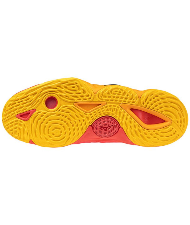 Zapatillas De Voleibol Mizuno Wave Momentum 3 Rojo