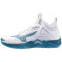 Chaussures De Volley-ball Mizuno Wave Momentum 3 Mid White