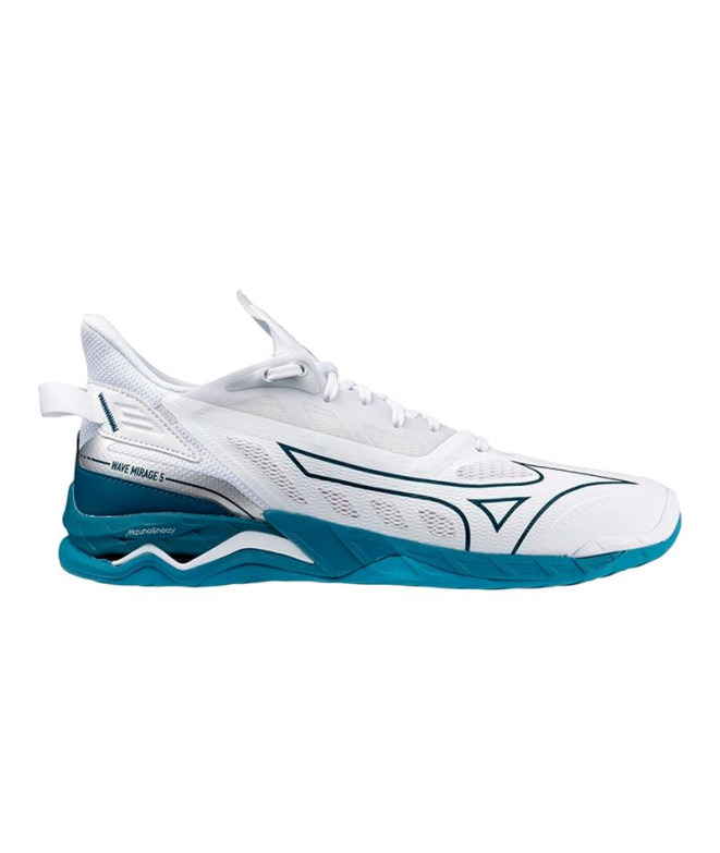 Chaussures de Handball Mizuno Wave Mirage 5 Blanc