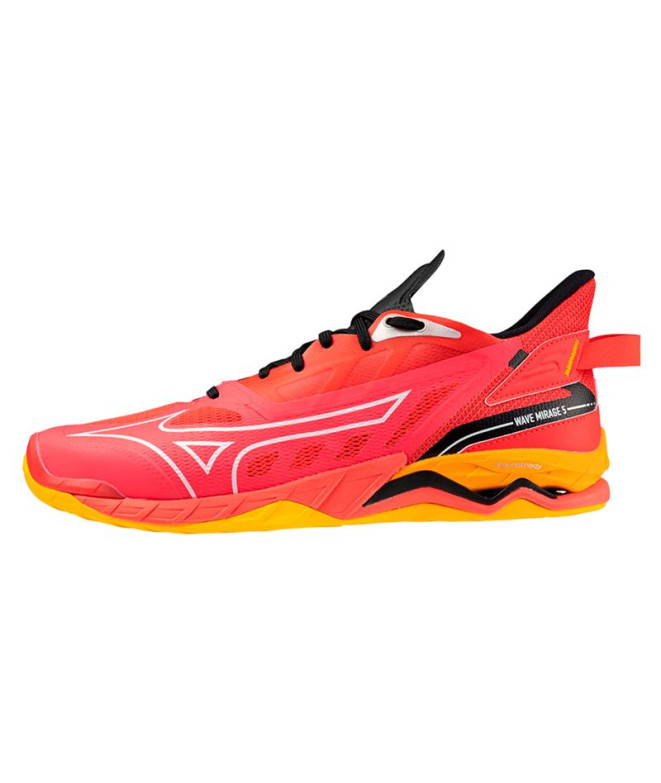 Zapatillas de Balonmano Mizuno Wave Mirage 5 Rojo