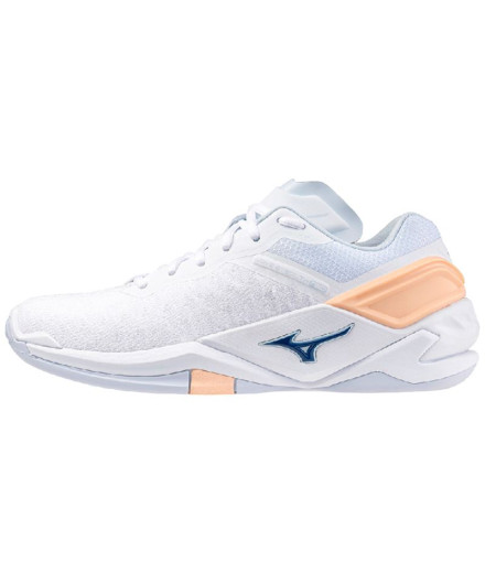 Chaussures de Handball Mizuno Wave Stealth Neo Femme White 2