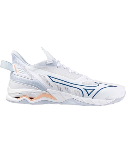 Chaussures de Handball Mizuno Wave Mirage 5 Femme Blanc