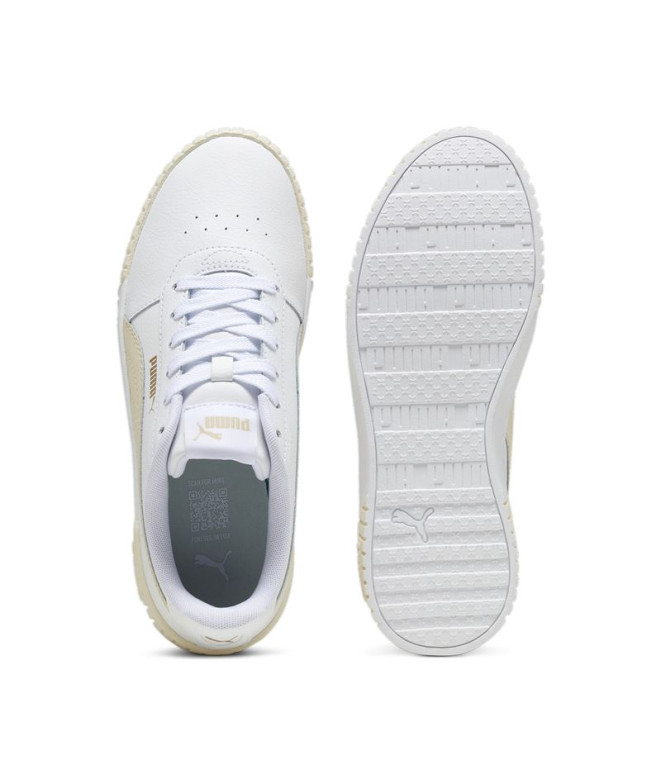 Chaussures Femme Puma Carina 2.0 Blanc