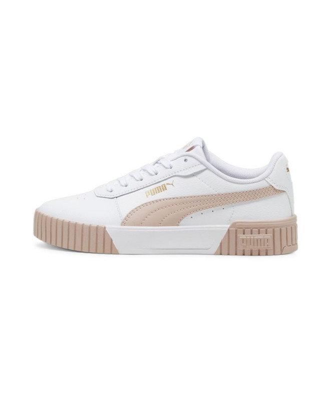 Chaussures Femme Puma Carina 2.0 Blanc Rose