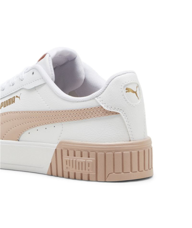 Zapatillas Puma Carina 2.0 Mujer Blanco Rosa