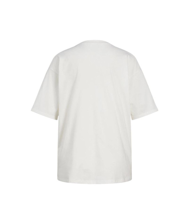 T-shirt Femme Jack & Jones Jxpaige Blanc