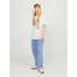 Camiseta Mulher Jack & Jones Jxpaige Branco