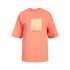 Camiseta Jack & Jones Jxpaige Mujer Coral