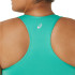 Sutiã esportivo de Running ASICS Core ASICS Logo Mulher Verde/Teal