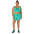 Sutiã esportivo de Running ASICS Core ASICS Logo Mulher Verde/Teal