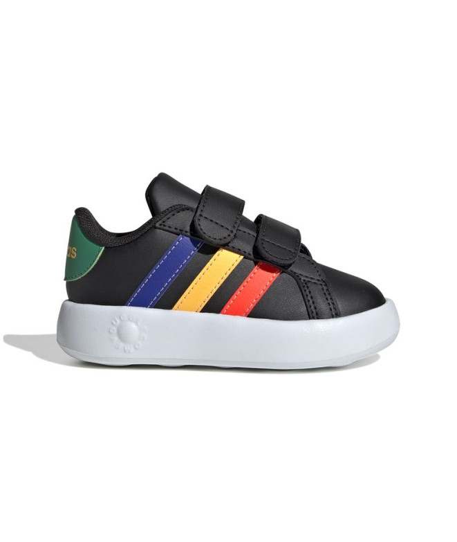 Sapatilhas adidas Grand Court 2.0 Cf Infantil Preto