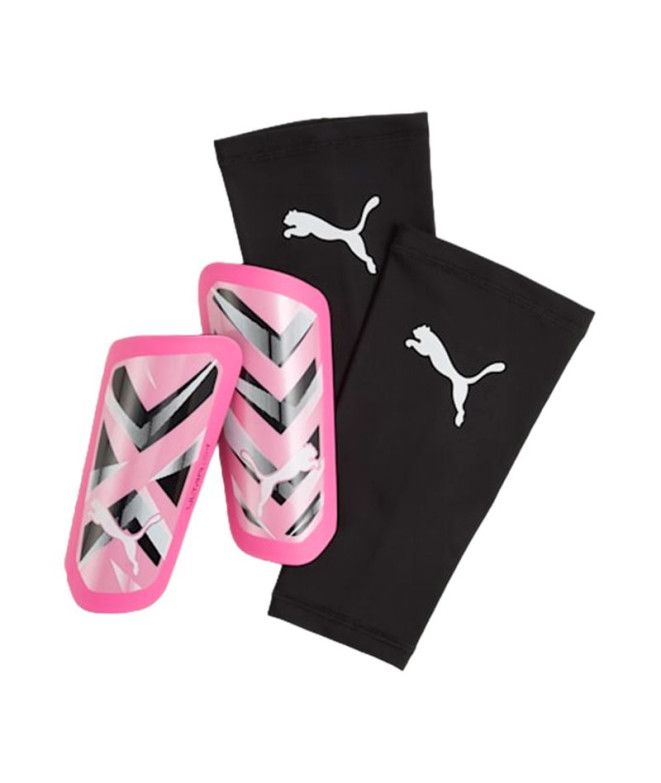 Caneleiras Futebol by Puma ULTRA Light leeve Poison Rosa Homem