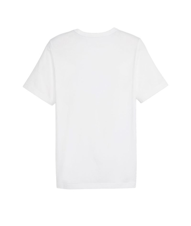 Camiseta Puma Essentials Logo Branco Homem