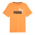 Camiseta Puma Essentials+ 2 Col Logo Laranja Homem