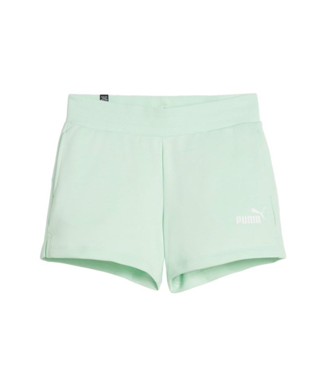 Pantalons Puma Essentials 4" Vert Femme