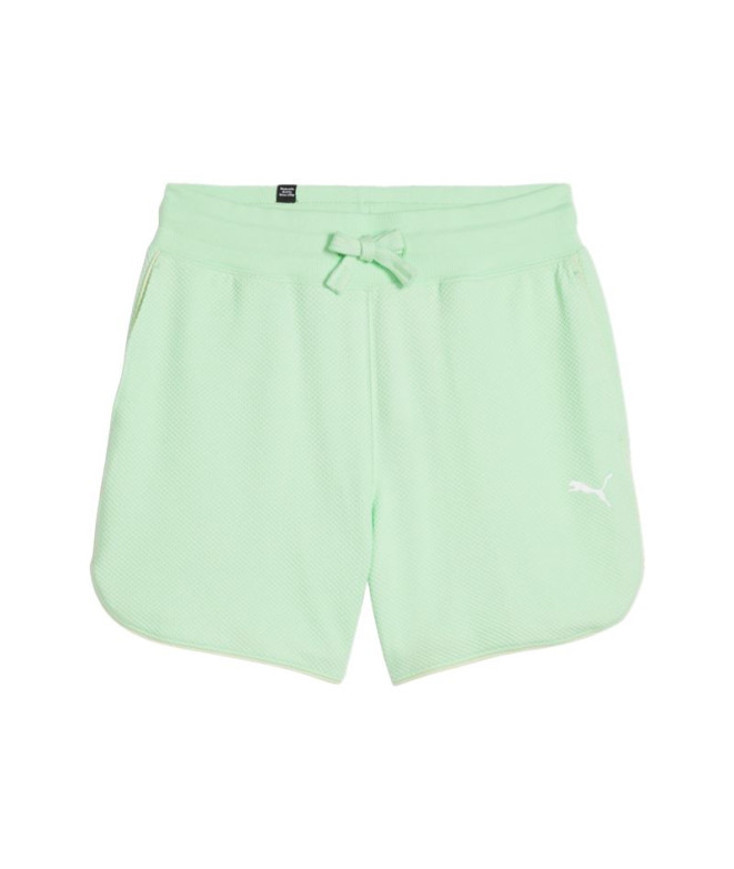 Calça Puma HER 5" Verde Mulher