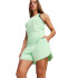 Pantalones Puma HER 5" Verde Mujer