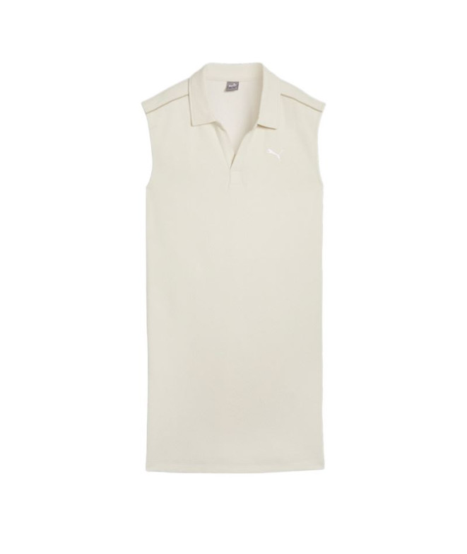 Vestido Puma HER Dress Beige Mujer