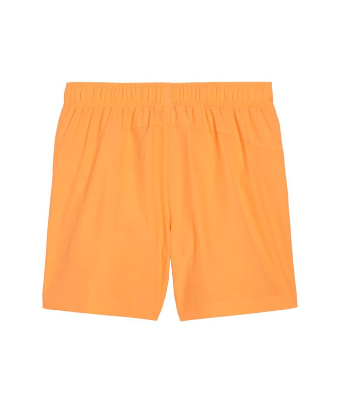 Calça Puma Essentials+ Logo Lab Laranja Homem