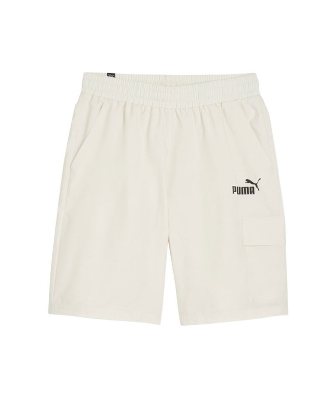 Calça Puma Essentials Woven Cargo Bege Homem