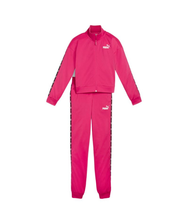 Chándal Puma Essentials Tape Tricot Rosa Infantil