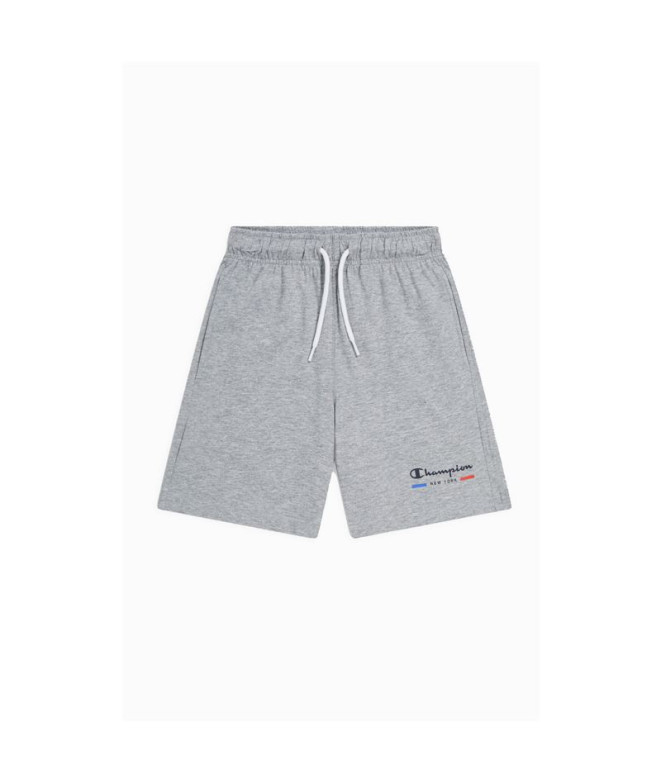 Pantalons Champion Logo Enfant Gris