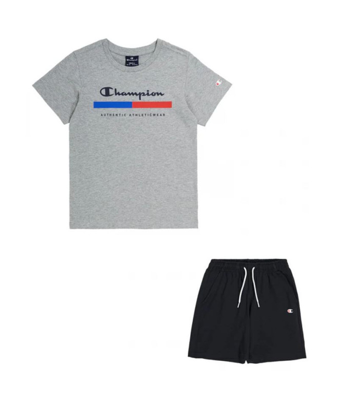 Fato de treino Champion Set Infantil Cinzento