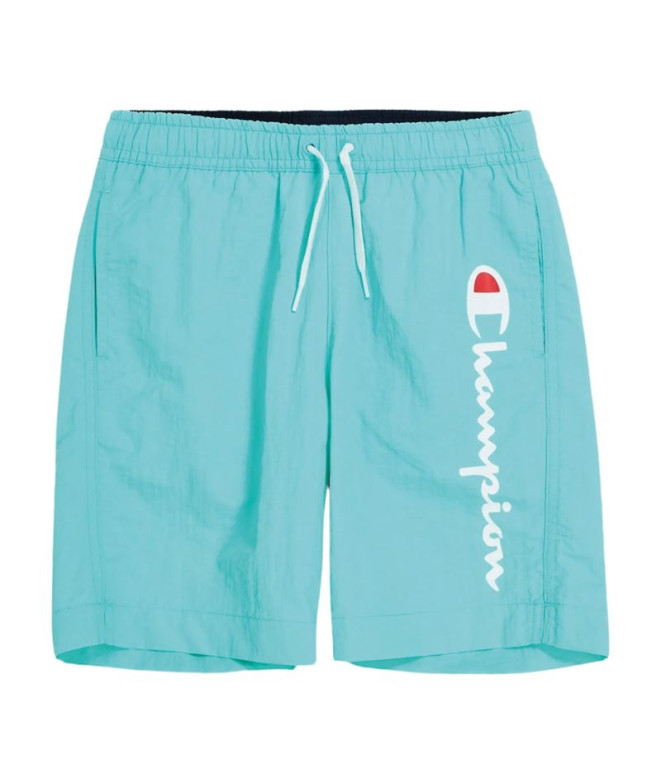 Maillot de bain de Playa y piscine Champion Plage Enfant Turquoise