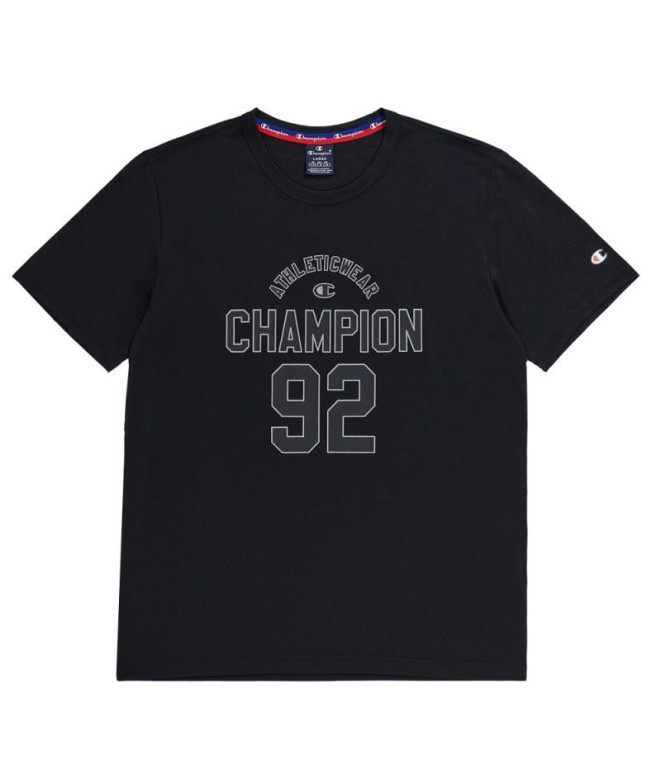 Camiseta Champion Crewneck Hombre Negro
